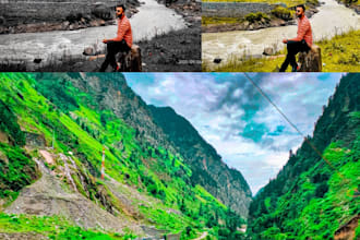 do any editing and creative photoshop work