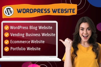 customize responsive wordpress website design woocommerce developement expert