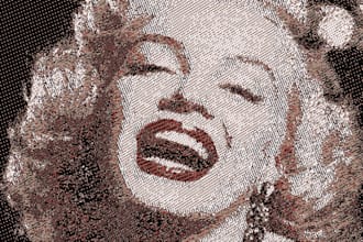 convert your photo into an elegant woven fabric tapestry