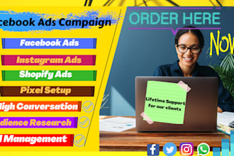 your facebook ads campaing manger for grow up business