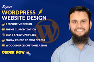 build SEO friendly wordpress ecommerce or blog website