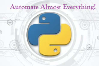 create python, django, scripts, apps, crypto automate jobs