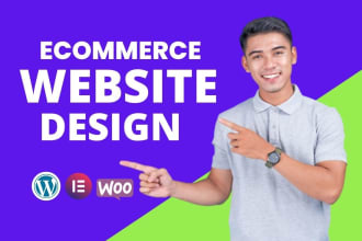 design wordpress ecommerce website, wordpress woocommerce store, ecommerce store