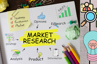 do deep market research and analysis