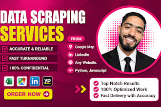 do google maps data scraping, yellow pages data scraping, mining, and collection