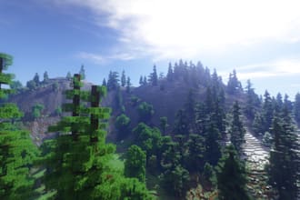 create big custom minecraft maps, survival worlds, terrains