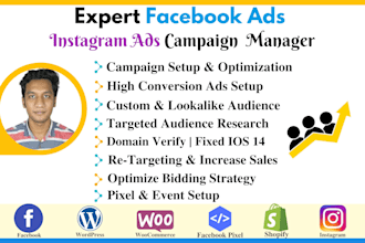 be your facebook ads campaign manager