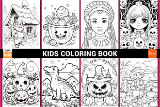 design kids coloring pages kids coloring book activity book kdp coloring book