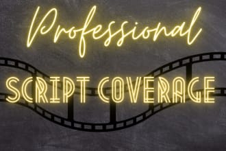 provide professional quality script coverage