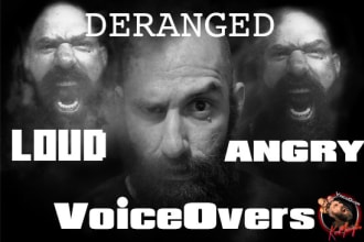 record your script as an angry crazy talk show commentator