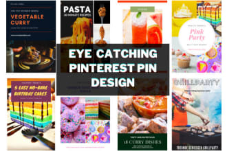 do creative professional pinterest pins design