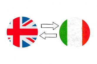 translate your documents from italian to english and vice versa