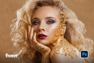 do high end beauty retouch, color correction and enhancement