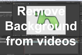 remove background from a video