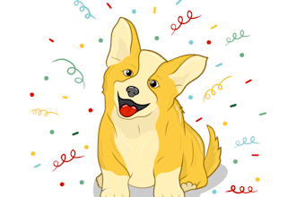 draw simple flat illustration