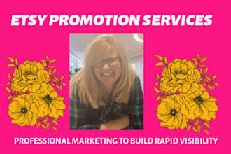 professionally promote your etsy shop on tiktok and pinterest