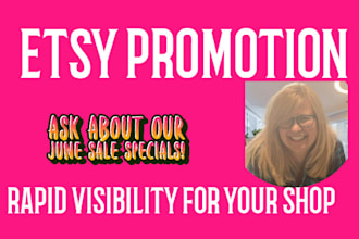 professionally promote your etsy shop on tiktok and pinterest