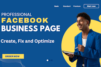 create, fix and optimize your facebook business page
