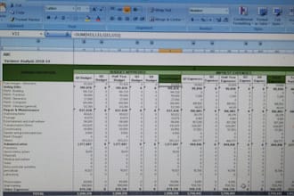 financial analyst and microsft office expert