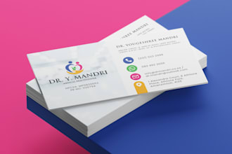 create a trendy business card design