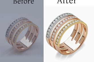 do photoshop jewelry image retouching best quality