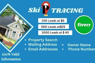 provide real estate skip tracing in bulk
