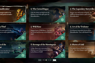 do tall tales or commendations in sea of thieves
