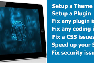 customize, fix coding, plugin and responsive issue to wp site