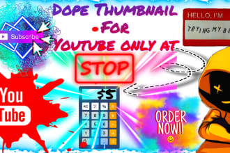 design amazing youtube viral thumbnail in 3 hours