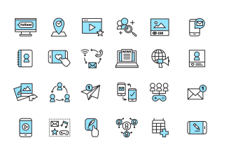 draw vector line art icon illustration