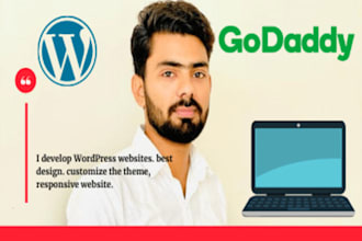design godaddy website and godaddy website redesign