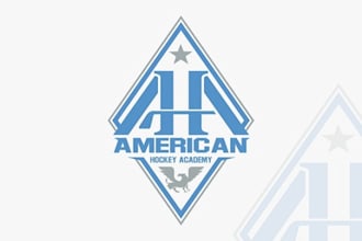 design american hockey academy logo