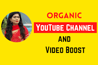 do organic youtube marketing and video promotion