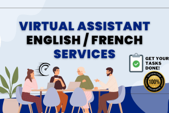 be your english or french virtual assistant