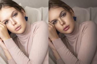 do photoshop editing photo and  portrait retouching