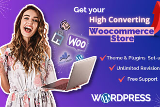 create successful  woocommerce , ecommerce shop with flatsome