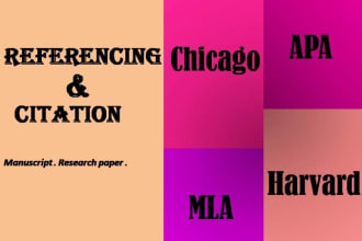 edit and reference your report in apa, mla, chicago, or harv