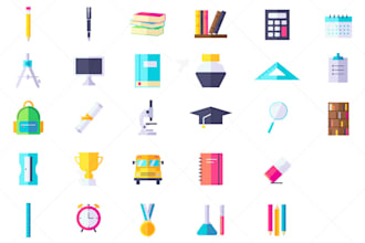 design custom icon set for your website or app