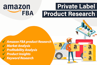do amazon fba product research for private label