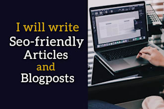 do SEO friendly article writing and blog posts