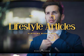 write fashion articles and clothing blog posts