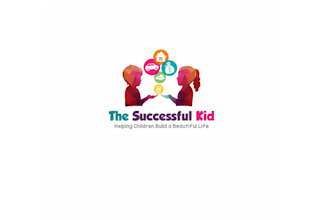 design , children and daycare or childcare logo