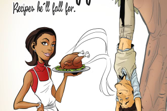 do a professional cover for your comic or your picture book