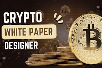 professionally design and format your crypto white paper