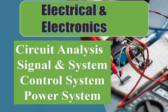 do electrical and electronics tasks