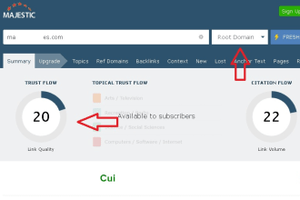 increase trustflow of your majestic root domain trustflow
