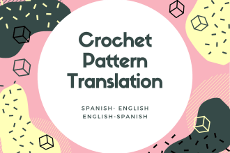translate any crochet pattern you want