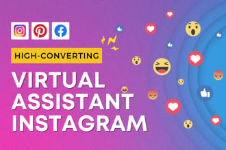 be virtual assistant instagram or instagram marketing manager