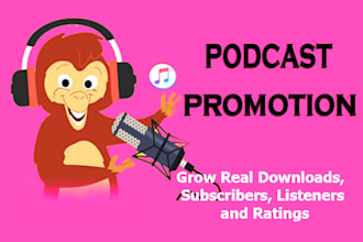 do your massive podcast promotion to get real audience