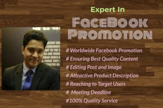 do facebook marketing to the worldwide target users